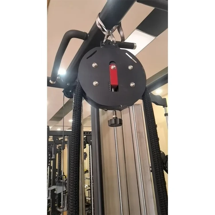 Home Gym Rotatively New Speed Adjustable Climbing Machine Rope Pulling Machine Endless Suspended Rope Trainer