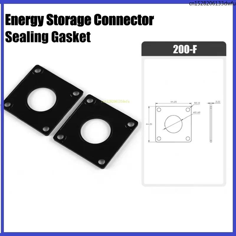 200A-F Energy Storage Connector Sealing Gasket Sealing Mechanical Silicone Gasket Flange Rubber Ring Factory Wholesale
