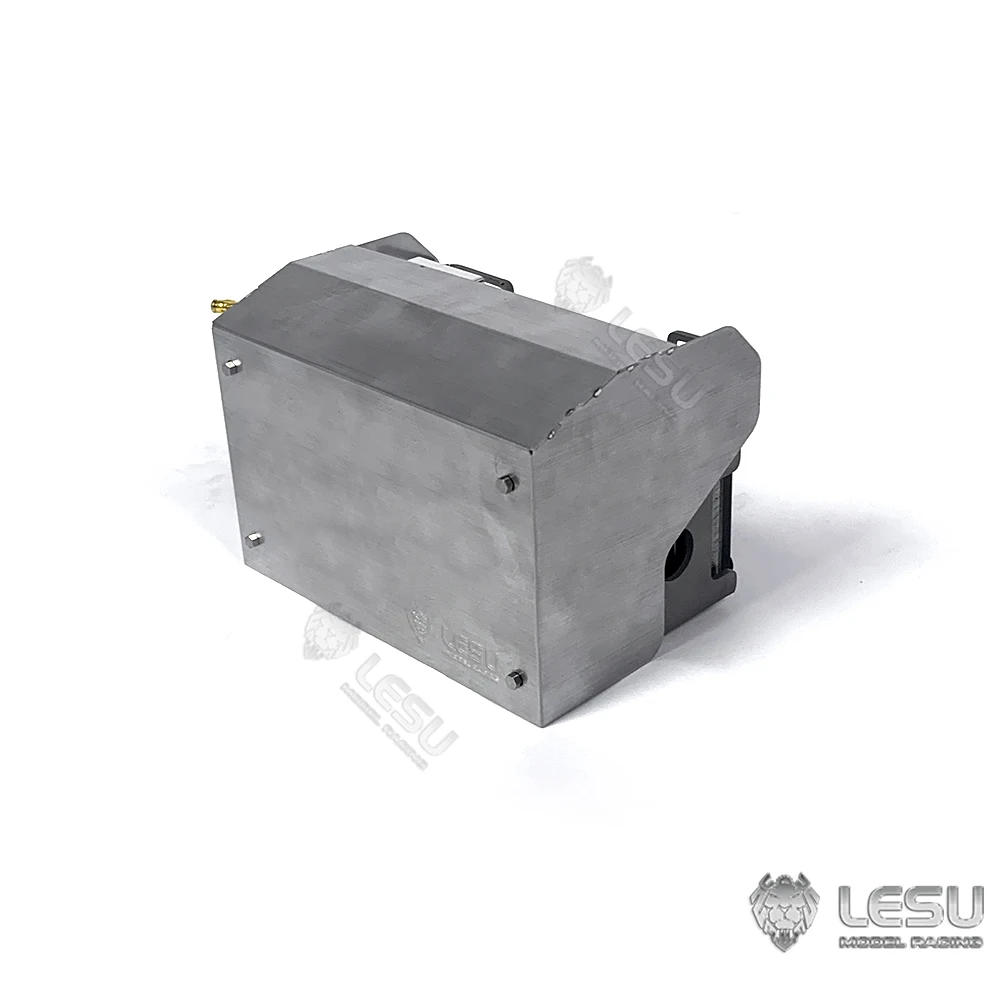 TOUCAN LESU Parts Metal Toolbox Hydraulic Pump 1Ch Reversing Valve for 1/14 Tamiyay Dump Truck DIY RC Models Th21904