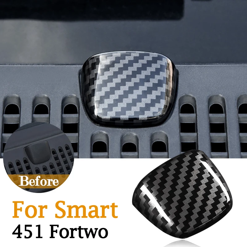 Car Wiper Nozzle Water Spray Cover Exterior Styling Decorative Stickers For Mercedes Smart 451 Fortwo Car Modified Accessories