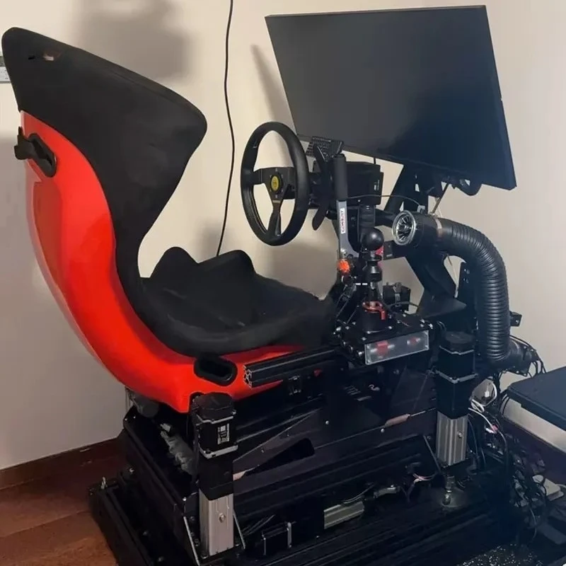 2026for Home Use 9D Simulator 4DOF TL Surge Servo Motor Actuator Kits Plastic Gaming Car Racing Simulator