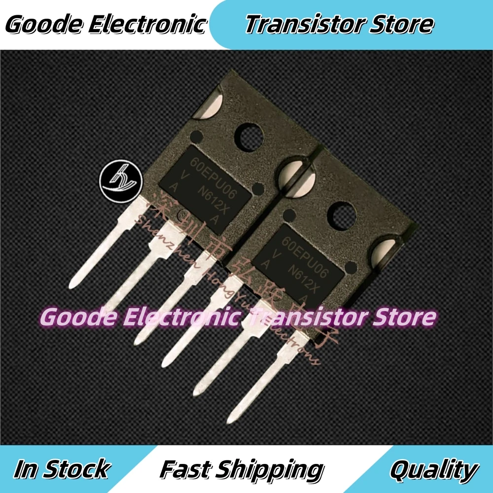 10PCS 60EPU06 60EPU06PBF  TO-247 600V 60A   Fast Shipping Best Quality