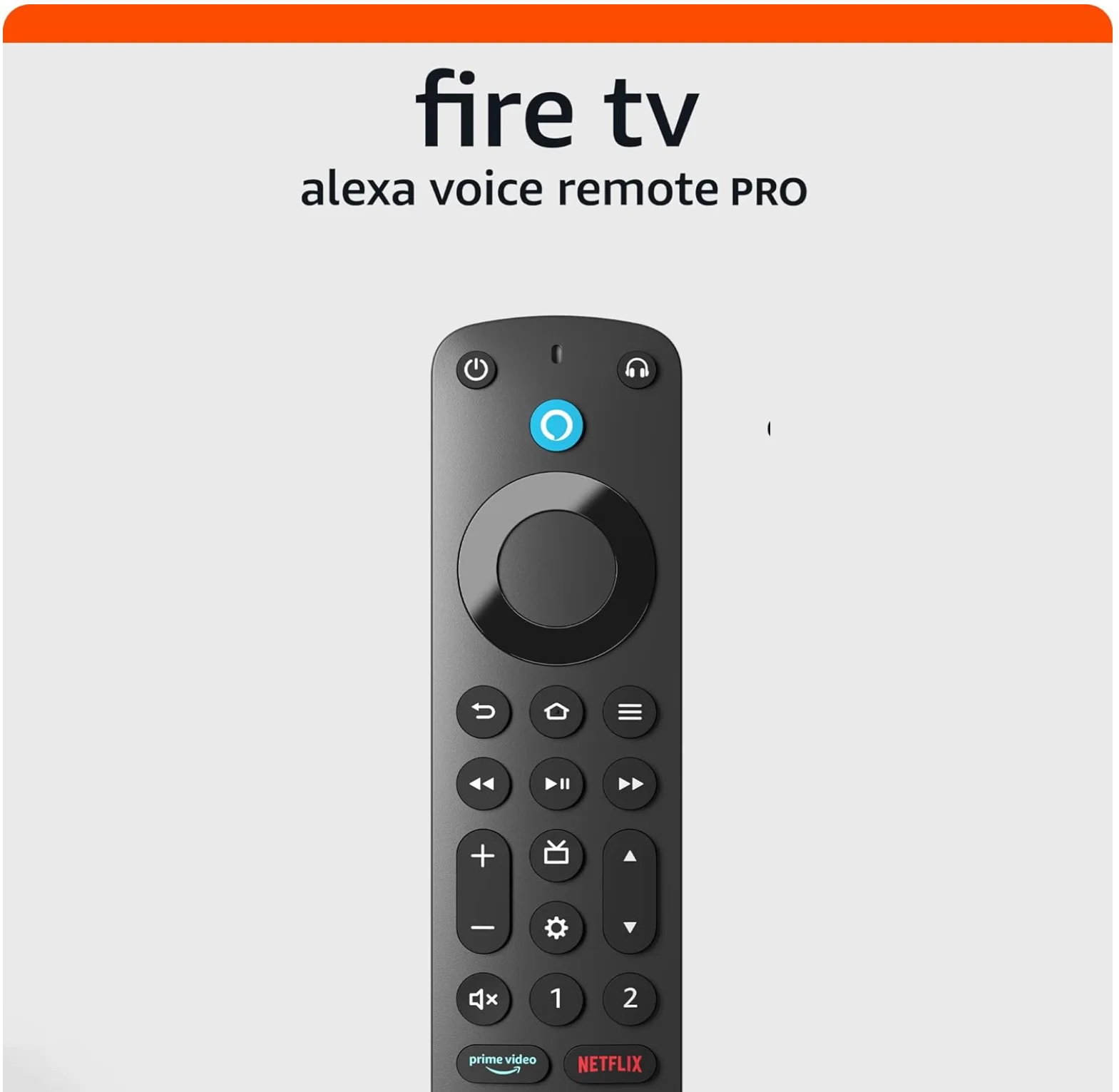 Replacement TV Voice Pro Remote Control（G25N8L ） for Most AMZ Smart TVs, Including Remote Finder, Program Customizable Buttons