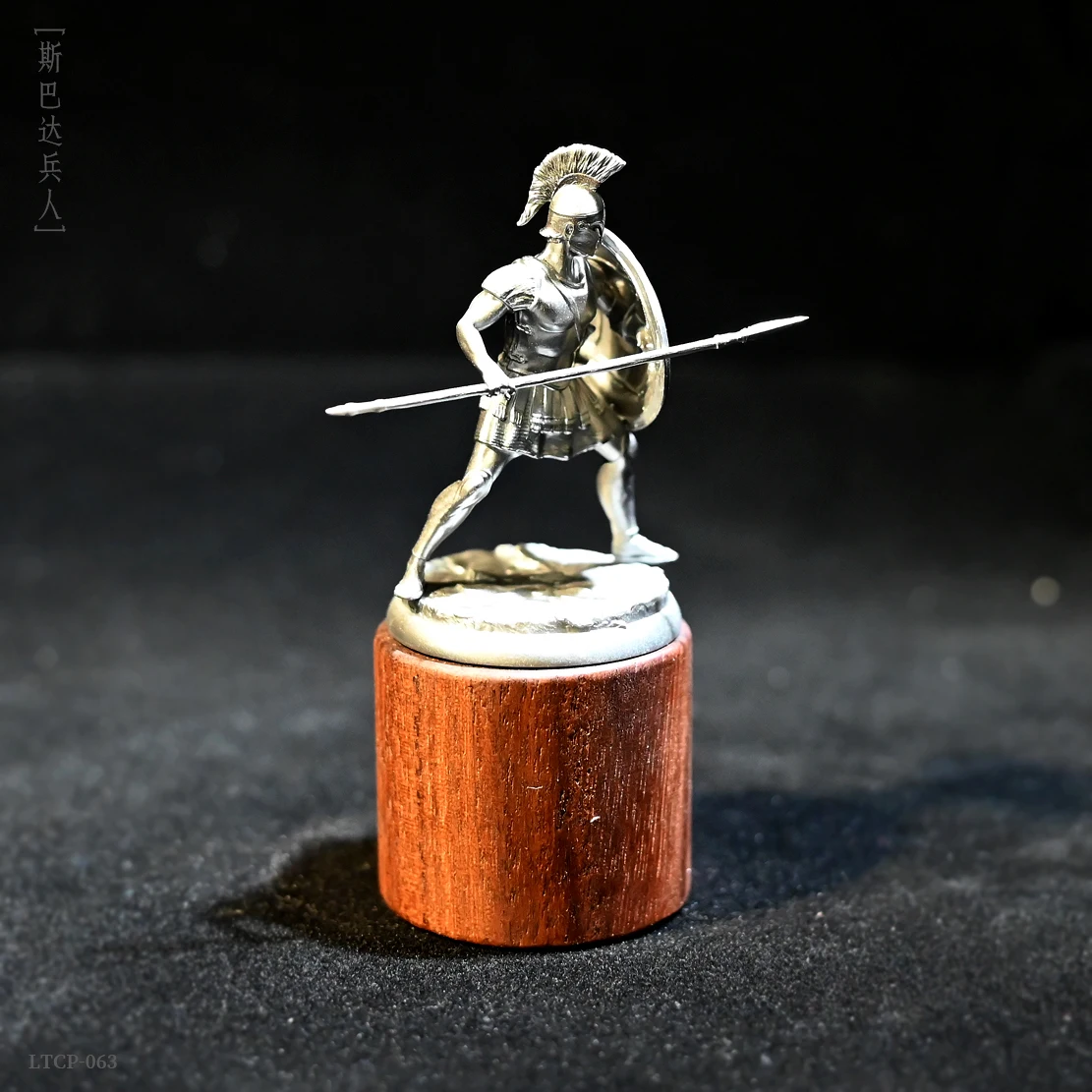 50MM Modern soldier decoration handicraft home office ornaments resin soldier decoration ancient sparta LTCP-063