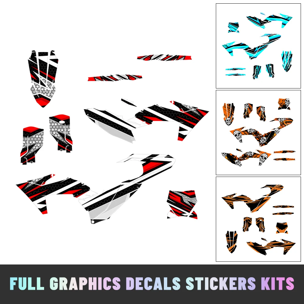 

Комплекты графических наклеек и стикеров для мотоциклов, подходят для SX SXF XC-F 2023-2025, EXC EXCF XCW 2024-2026, 150 200 250 300-450