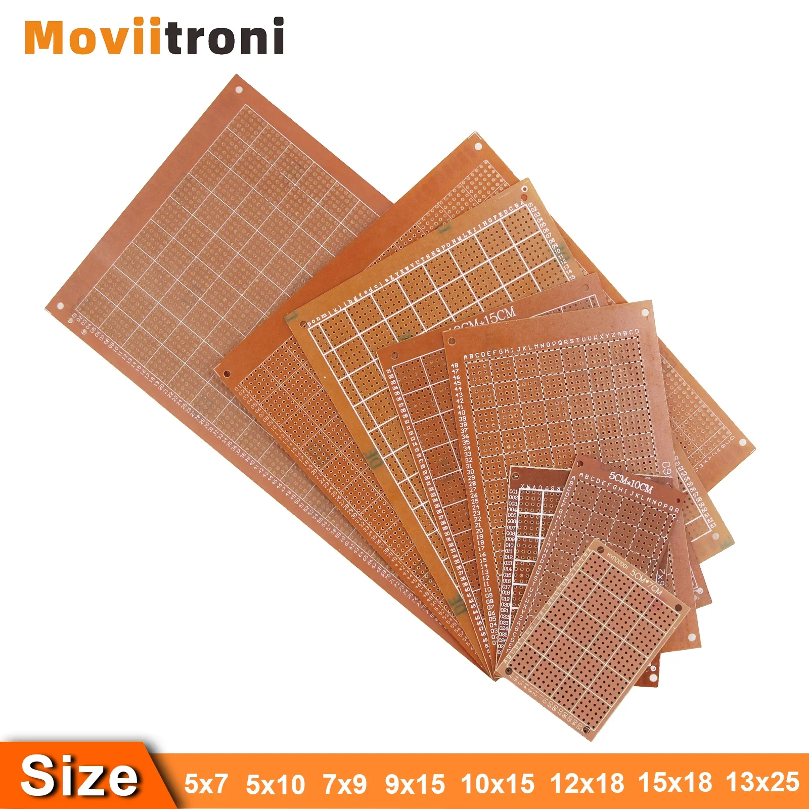 1-5pcs Prototype Paper PCB Board DIY Universal Experiment Circuit Matrix Circuit Boards 5x7 7x9 10x15 12x18 13x25 15x18