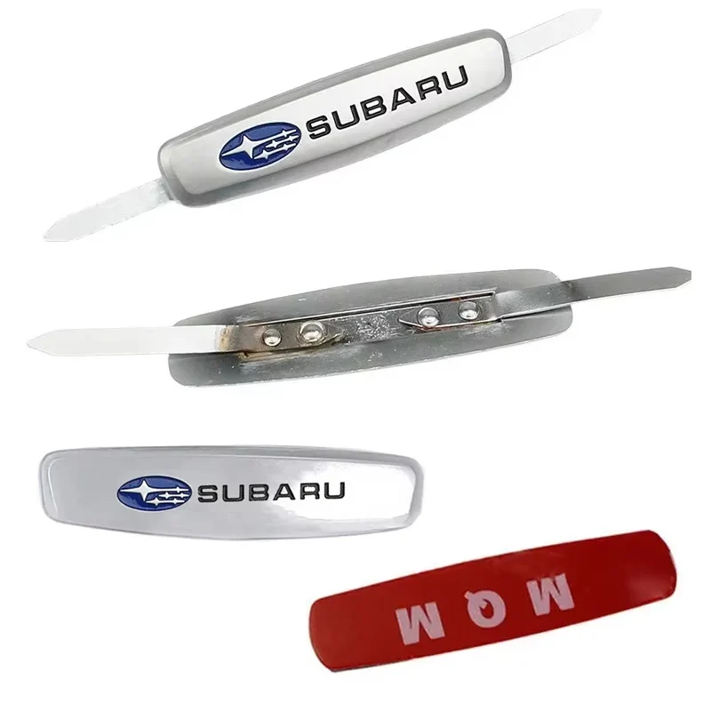

Car Seat Metal Emblem Stickers for Subaru WRX BRZ DRL XV STI Outback Legacy Forester Impreza Tribeca Auto Badge Accessories