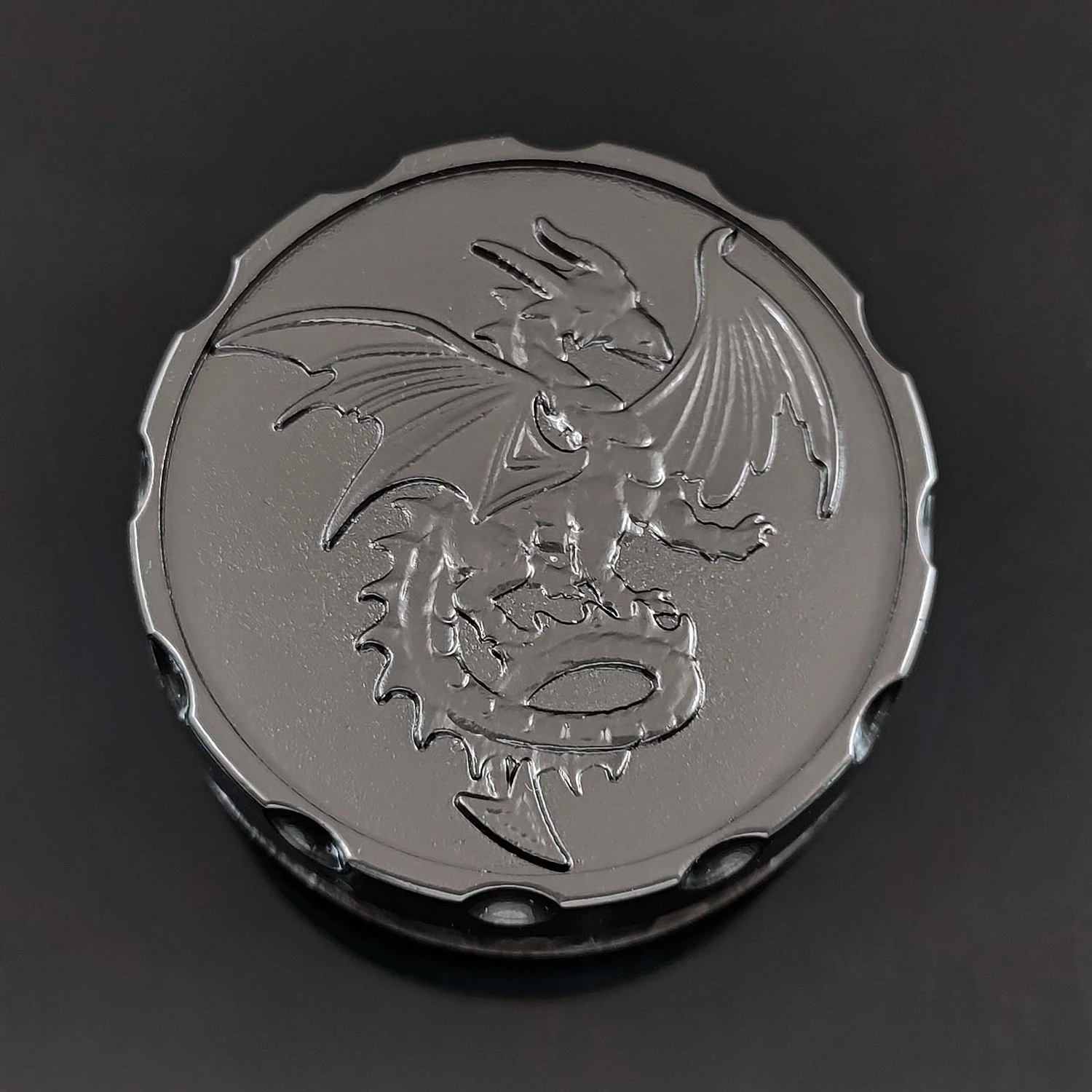 D&D ゲームメタルフィジェットスピナールーレットダイスゲームの決定に適し、スピンメタルダイススピンルーレットダイスギフトテーブルゲーム