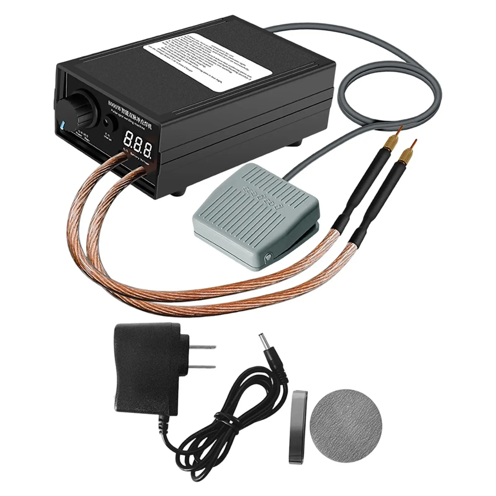 Accurate Handheld Spots Welder Portable Welding Device for 18650 Battery Strips Home DIY Professional Welding Tools Set
