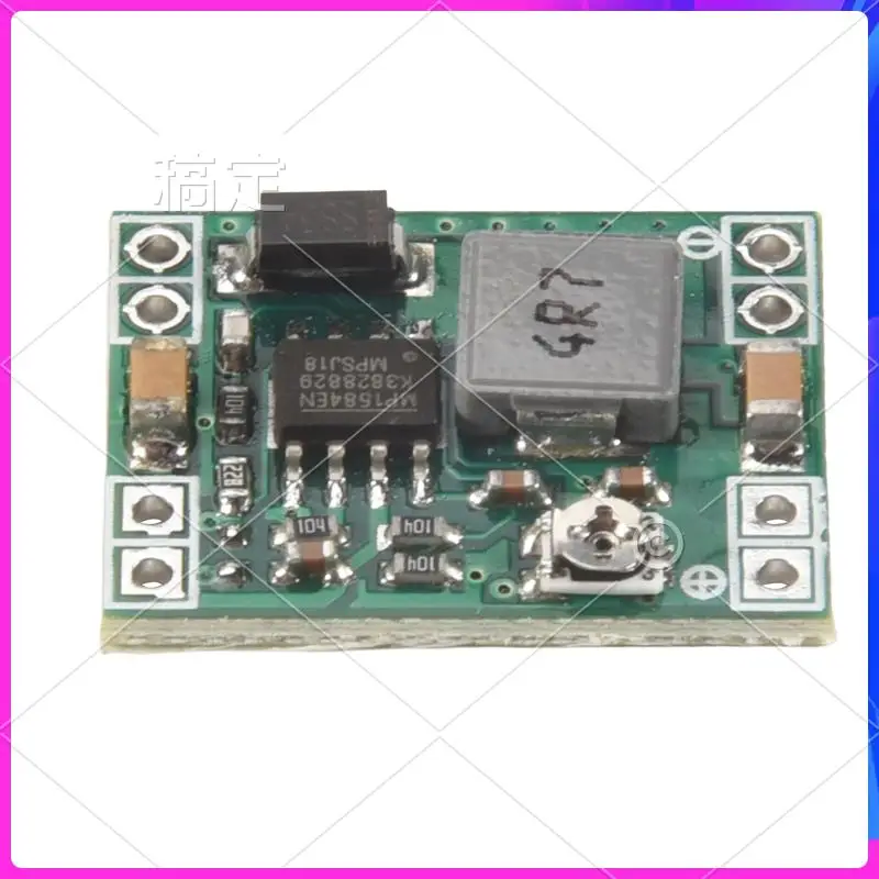 

ATTT-5Pcs Mini MP1584EN DC-DC Buck Converter Adjustable Power Supply Module 24V To 12V 9V 5V 3V Reduced Voltage Regulator