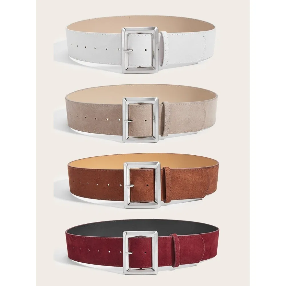 

Классический модный женский широкий пояс, тонкий темпераментный пояс, в сочетании с платьем LR2062