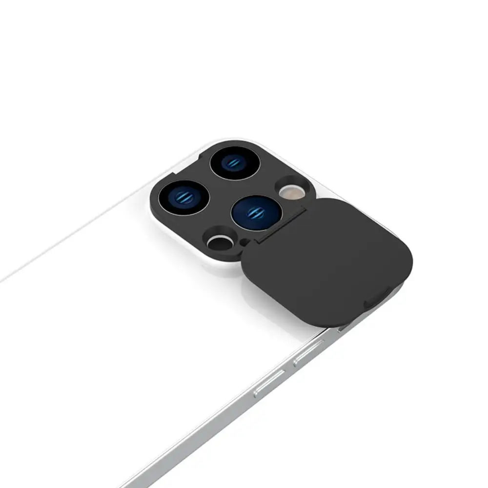 Protective Back WebCam Cover Sticker Plastic Camera Lens Cap Accessories Phone Lens Privacy Protector for iPhone 15 Pro Max Plus