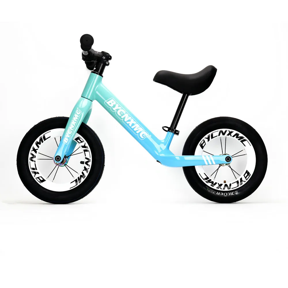 BYCNXMC 12 inch children\'s balance bike bicycle two in one carbon fiber sliding scooter 1-2-3-6 year old children\'s toddler