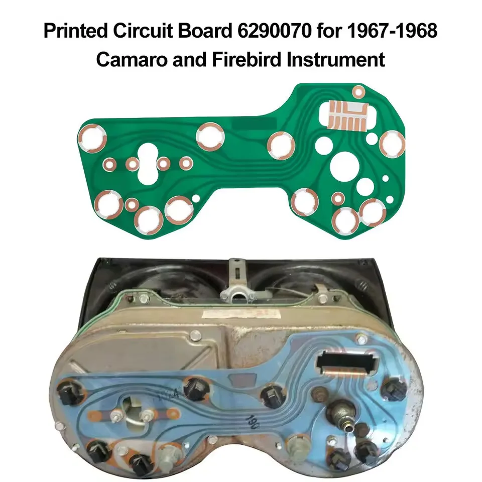 Dashboard Printed Circuit Board 6290070 for 1967-1968 Camaro and Firebird Instrument