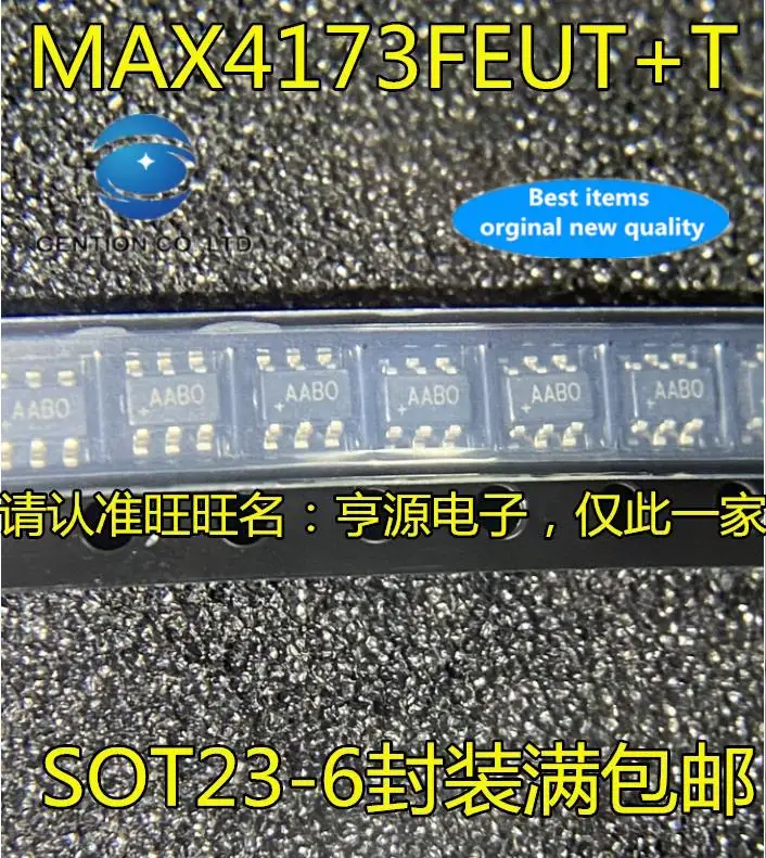 

10pcs 100% orginal new in stock MAX4173 MAX4173FEUT MAX4173FEUT+T silkscreen AABO amplifier chip