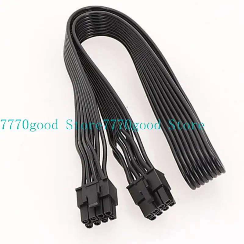 

652F PCIe 8Pin Male to 8Pin (6+2) Male Cable PCIExpress 8Pin CPU or GPU Power Graphics Card Cable for Graphics Card