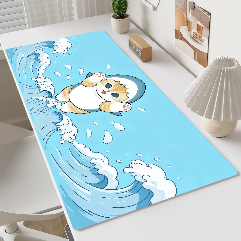 Cartoon Cat M-Mofusand Mouse Pad MousePad Non-slip Lockedge Office Student Gaming Thickened Large Funny Writing Pad Cushion