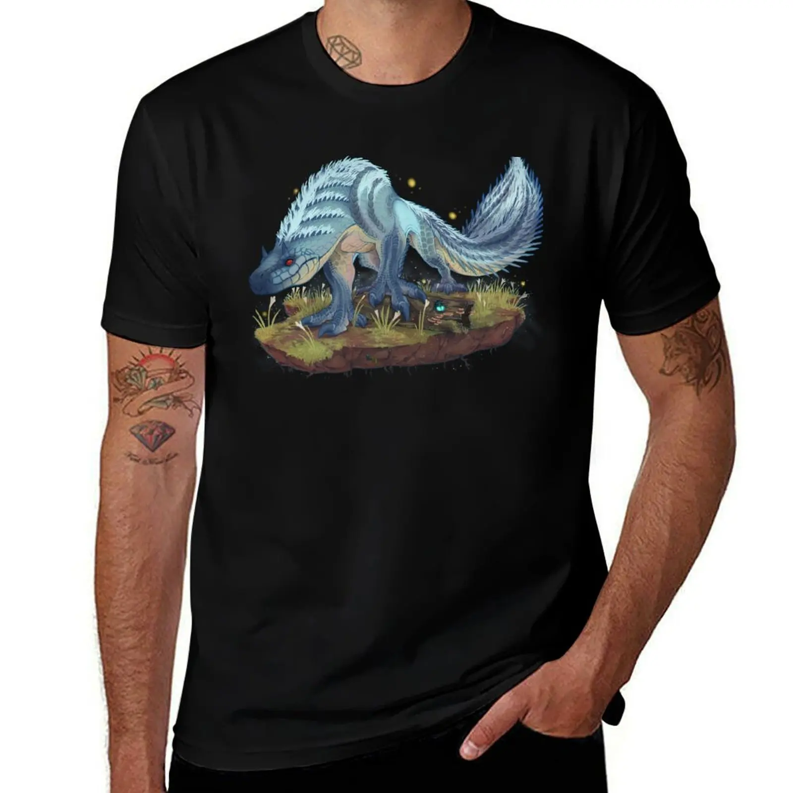 Fanged Wyvern - Tobi-Kadachi T-Shirt Light Athletic Short Sleeve Tee Shirt