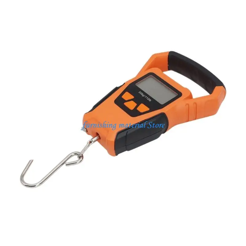 Y5GD Digital Scale with 1.5m Tape Measure & Hook LCD Backlit Screen Electronic Scale