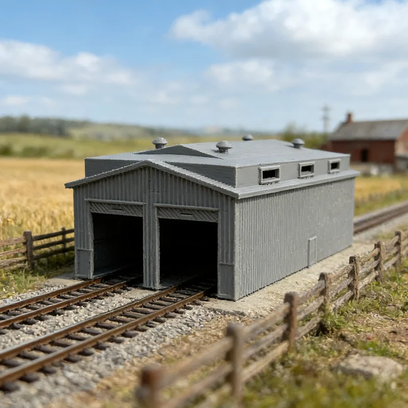 Model Depot Kereta Api Miniatu - 3D Printing Warehouse ulasan dan harga