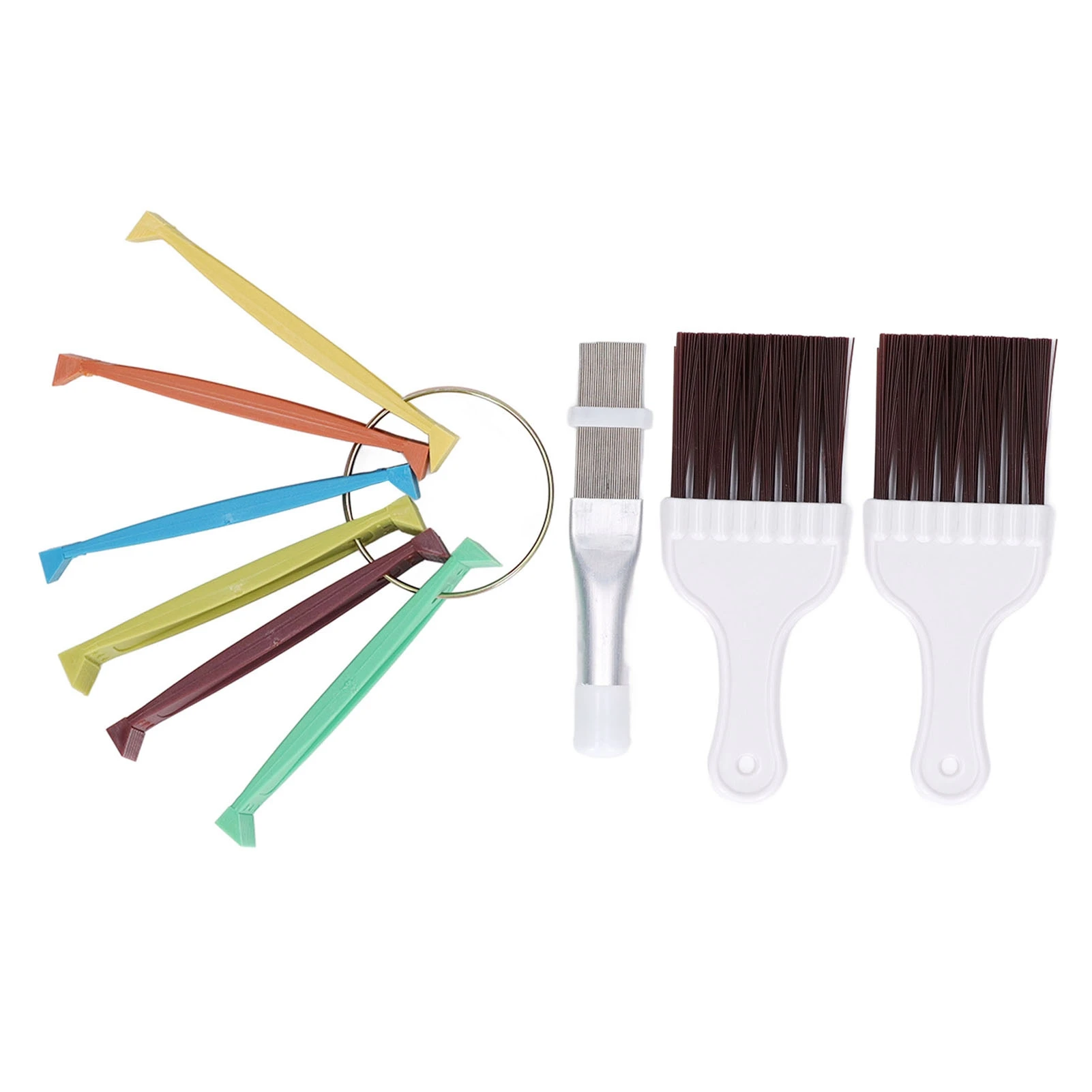 Air Conditioner Fin Cleaner Metal Fin Comb Condenser Cleaning Brush Radiator Fin Straightener