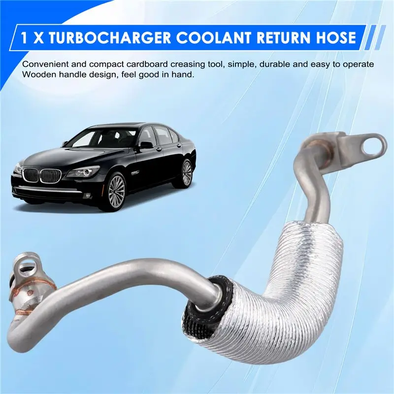Manguera de retorno  refrigerante para turbocompresor  coche, para BMW 7' F01 740I 7' F02 740Li 2007-2012 11537563707