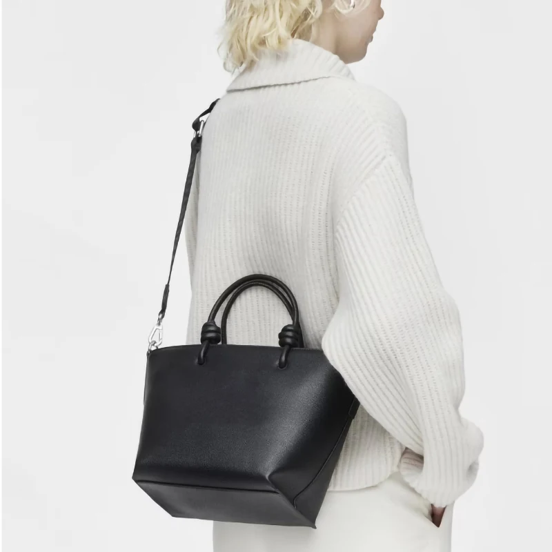 2024 bolsos de lujo europeos y americanos B bolso de hombro simple de moda portátil bolso de mujer elegante y exquisito