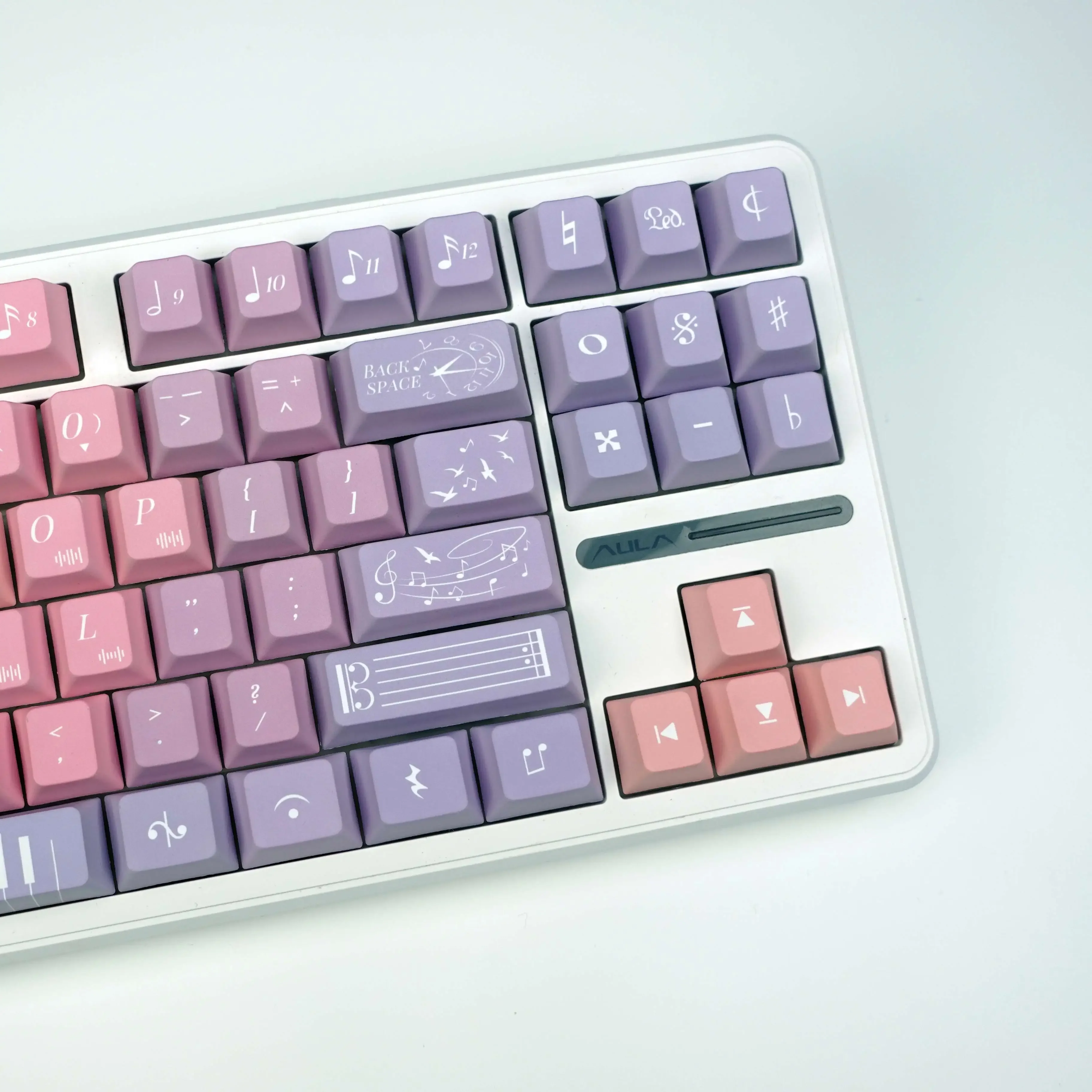 Розовый, фиолетовый