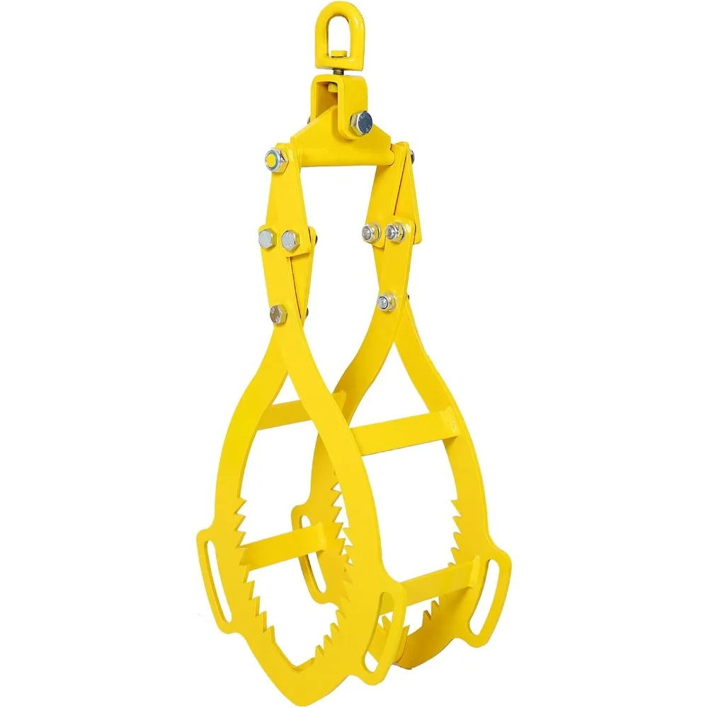 

Сверхмощный крючок из твердой стали с 32 зубьями и 4-зубчатый дровокол для подъемных щипцов, предназначенный для эффективных работы по лесозаготовок.