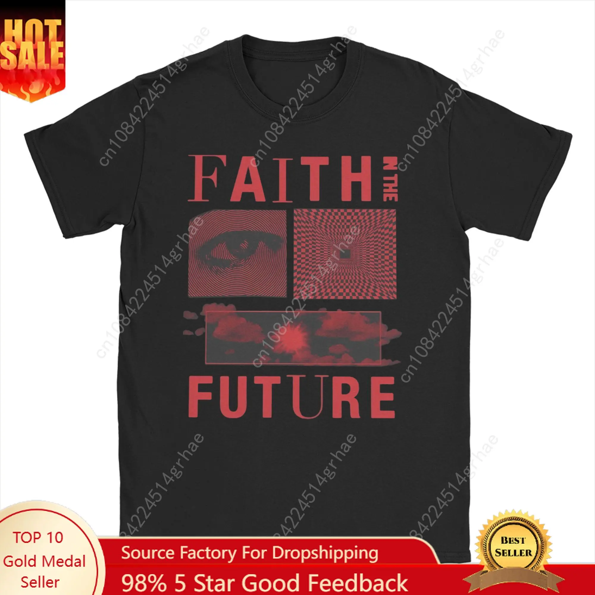 

Men L/Louis Tomlinsons T Shirts Faith In The Future Cotton Tops Leisure Short Sleeve O Collar T Shirt Birthday Present T-Shirts