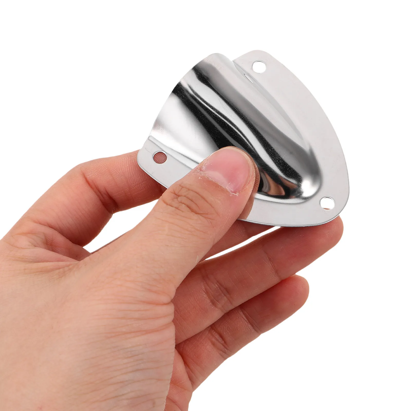 5Pcs Boat Marine Vent Cap Stainless Steel Clamshell Outlet Covers Cable Wire Hardware Yacht Ventilation Airflow