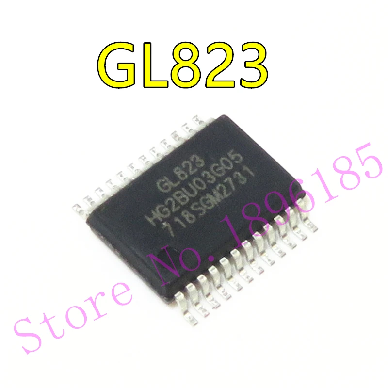 1pcs/lot GL823 823 SOP USB 2.0 SD 3.0/MMC/MS Card Reader Controller