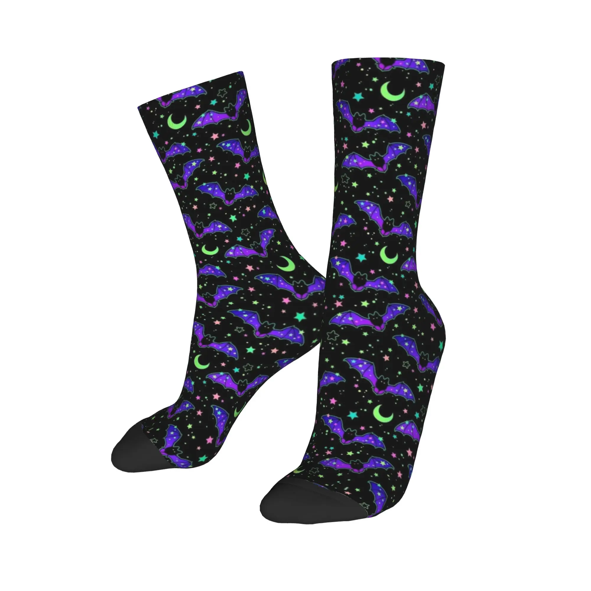 Dark Swirl Chaos Abstract Texture Socks  Anti Bacterial Stockings Men Quality Cycling Socks Autumn Kawaii Design Socks