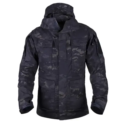 M65 UK   Clothes Casual Tactical Windbreaker Men Waterproof Flight Pilot Coat Hoodie Hunting Field Jacket Winter Autumn