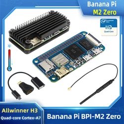 Banana Pi M2 Zero BPI-M2 Zero Alliwnner H3 Cortex-A7 WIFI & BT Same Size as Raspberry Pi Zero 2 W Optional Case Power Supply