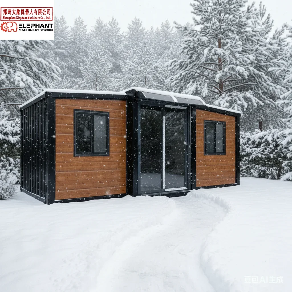 Modular Prefab Apartments and Condos Standard Sizes 20ft & 40ft Modern Camp Construction Container Houses