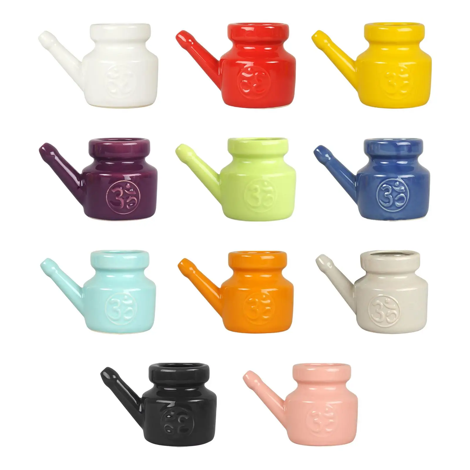 Keramik Topf Reise tragbar leicht zu reinigen Ausguss Topf langlebig auslaufs icher Nasen reinigungs topf zum Nasen waschen Nasen reinigung