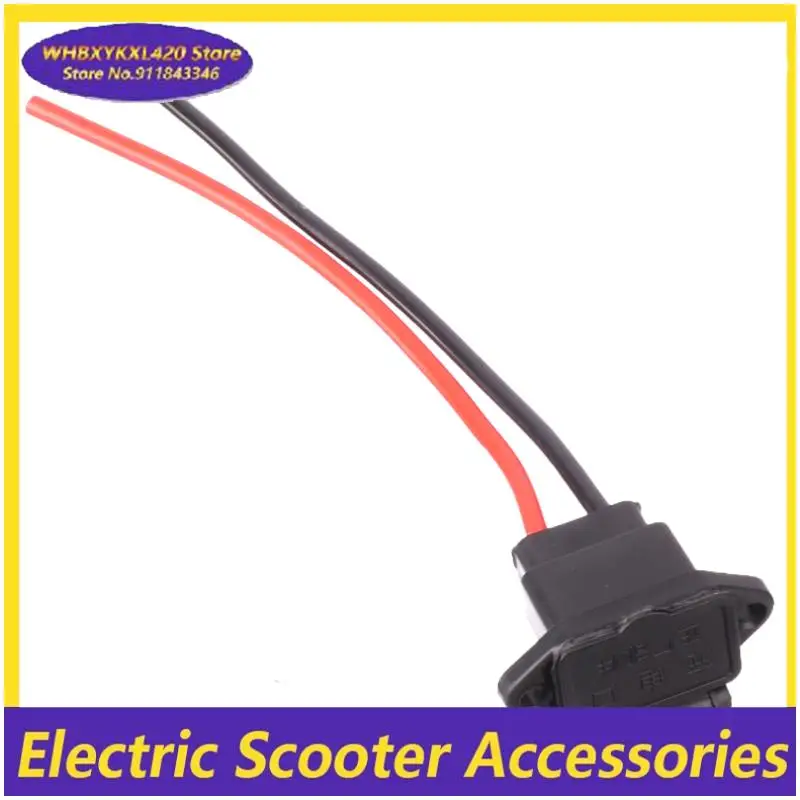 Turmera E-الدراجة موصل البطارية التوصيل العالمي ثلاثة مقبس شحن عمودي مع كابل 12AWG ل 36 فولت 48 فولت مركبة كهربية J31