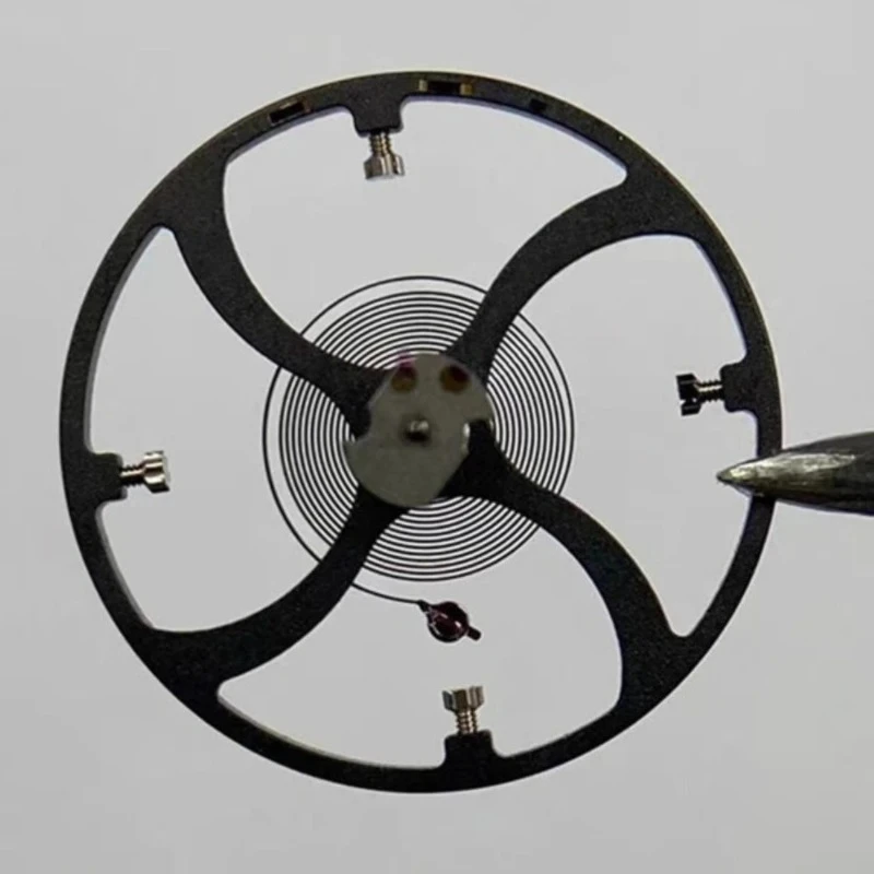 8500 movement balance wheel silicon hairspring pendulum axle car core pendulum tip shock spring watch accessories