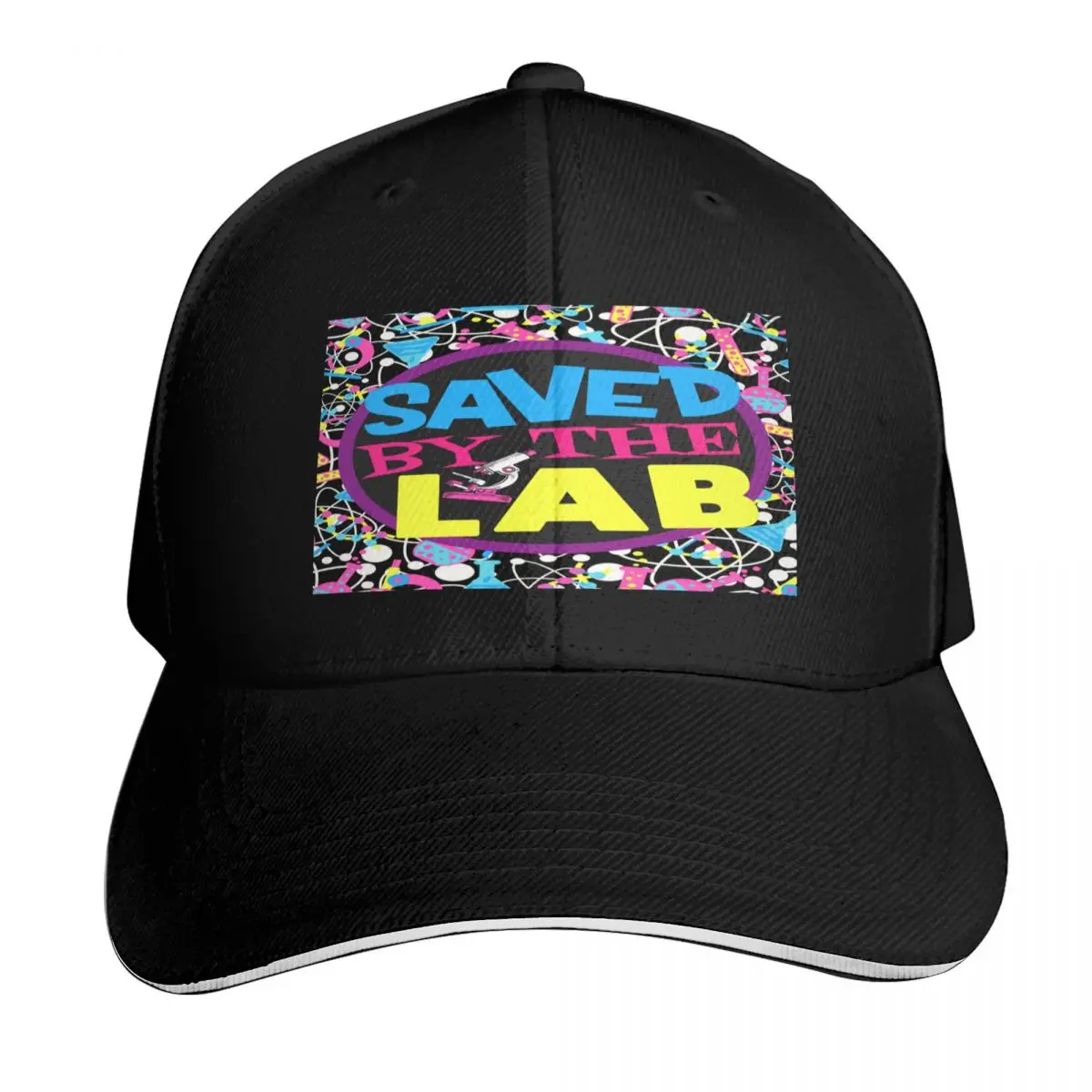 SAVED BY THE LAB~LAB WEEK 2023 (1)MEDICAL LABORATORY SCIENTIST Baseball Cap Men Women Casual Summer Sport Sun Cap