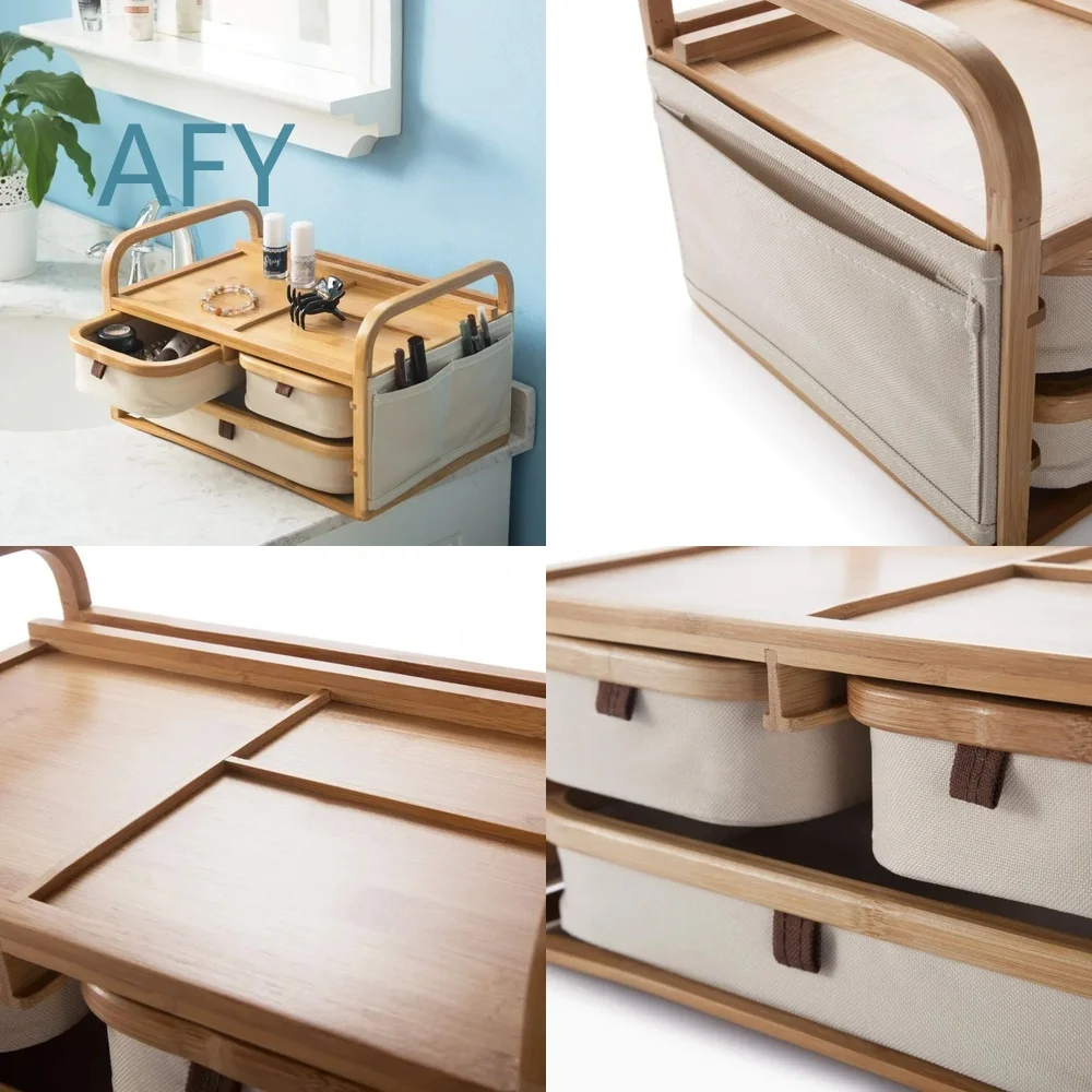 Multi-layer Jewelry Storage Box for Stud Earrings Desktop Drawer Organizer Key Holder Porch Decorative Artifact Compact