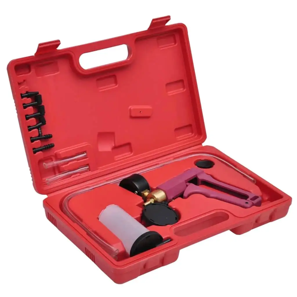 Professional Vacuum Tester & Brake Bleeding Kit - Essential Automotive Tool for Efficient Brake System Service