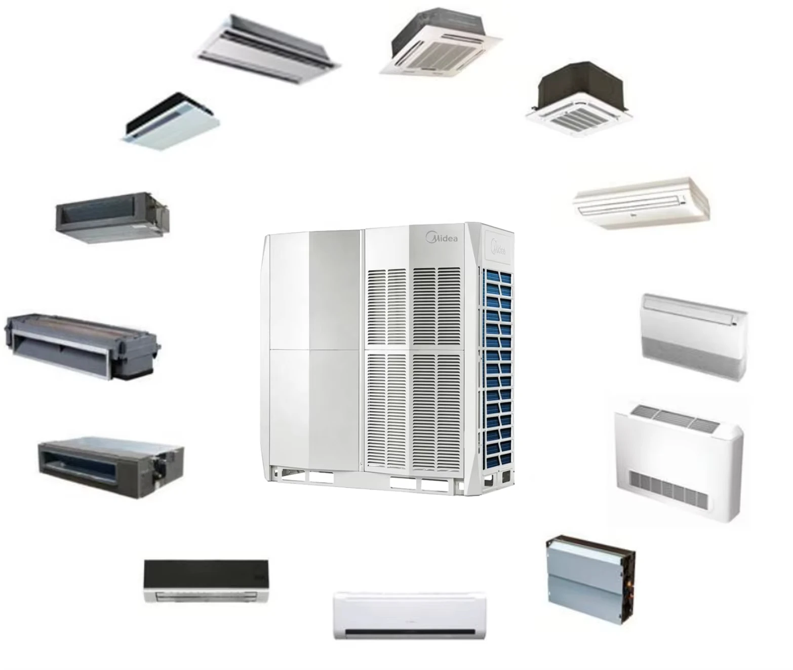 DLB for Midea Eu Standard Cool&Heat Multi Inverter R410A Factory Air Conditioner For HouseWholesale air conditioners