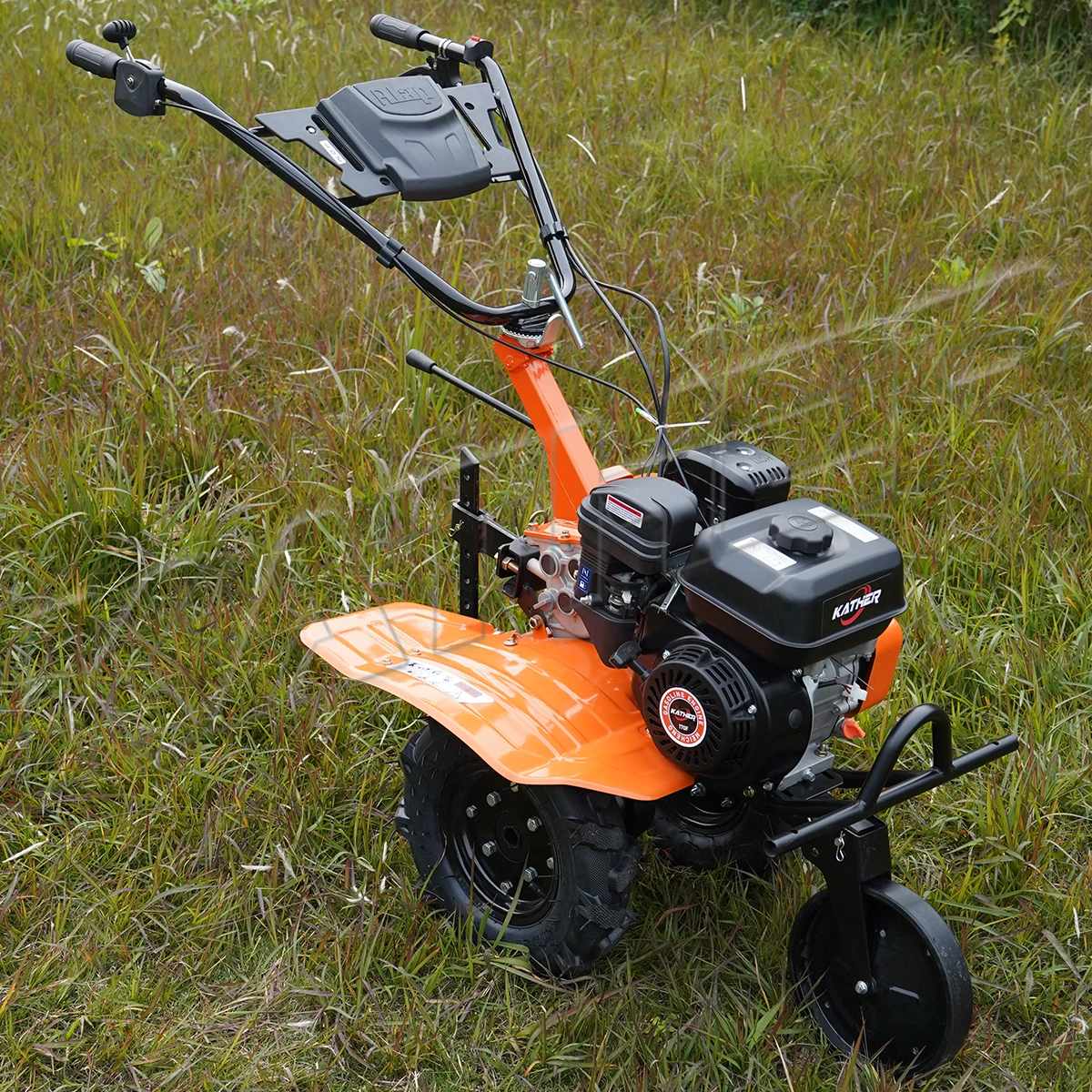 China Motocultor Agriculture Farm Tools 7/7.5hp 170f 4 Stroke  Engine Power Tiller Belt Driven Cultivators Rotary Weeder