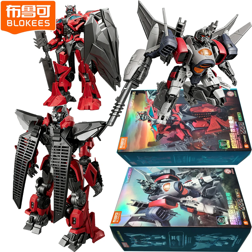 

New Blokees Original Transformers Action Figures Cartoon Premium Collectible Mobile Toys Splicing Model Decorative Toys Gifts