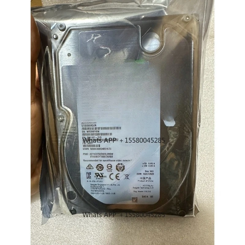 4T/6T/8T Monitoring Hard Disk ST4000VX007/ST6000VX001/ST8000VX004 3.5 Inch SATA