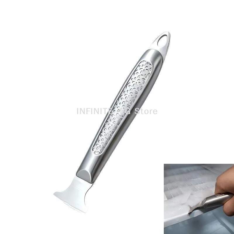 Stainless Steel Refrigerator Defroster Tool, Freezer Ice Scraper Cleaning Shovel Household GadgetINFINITE -LG