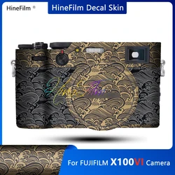 X100VI Skin Camera Sticker Anti-Scratch Wrap Cover for FUJIFILM X100 VI Protective Film X100 VI Camera Protector Skin Cover