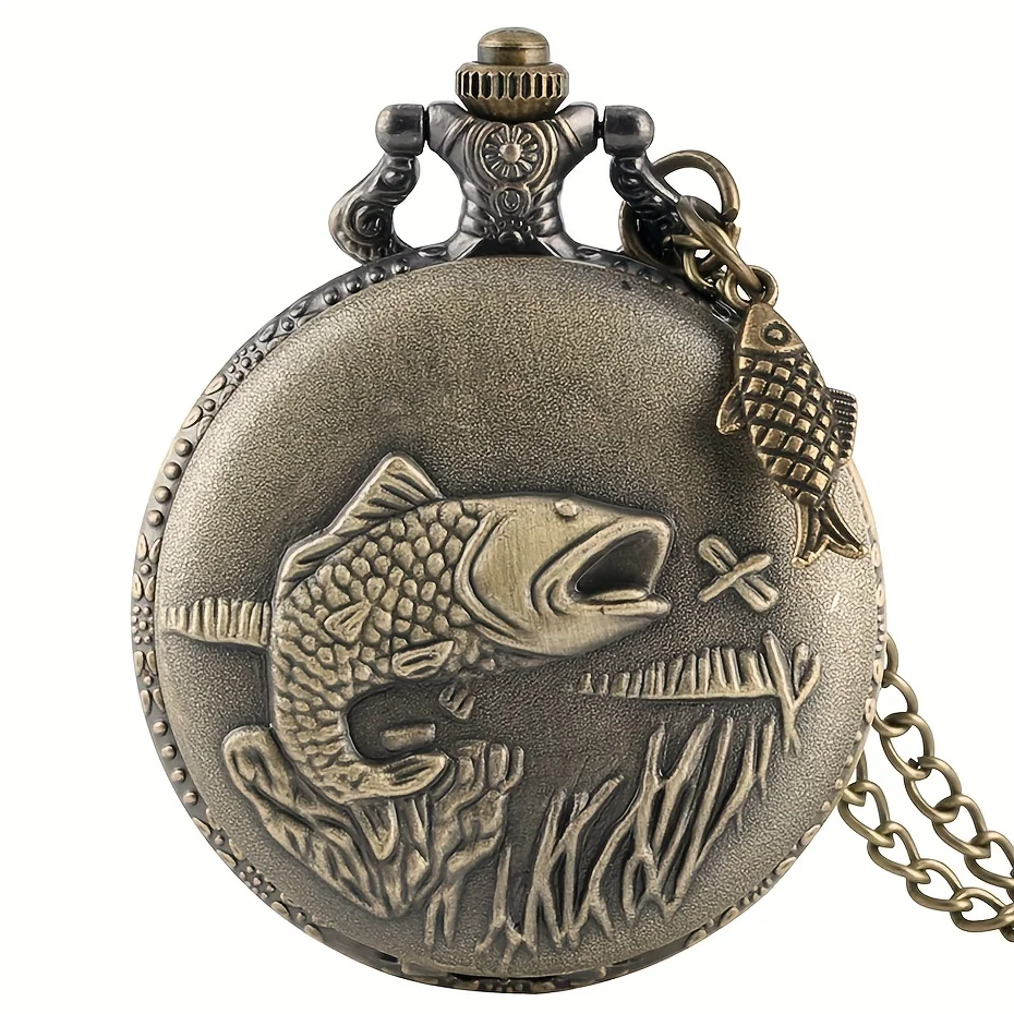 1PC Surprise Mystery Watch Blind Box-Fashion Vintage Men's Quartz Pocket Watch Random Holiday Watch Box Gift for Men Women