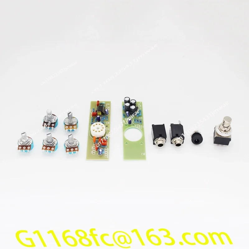 DIY Handmade Guitar Effect Device | BK Tube Driver Replica - Single Circuit Board Tube Overload